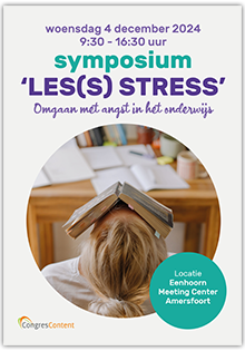 Symposium 'Les(s) stress' - Omgaan met angst in het onderwijs