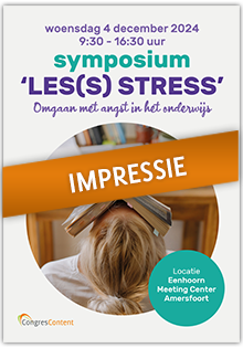 Symposium 'Les(s) stress' - Omgaan met angst in het onderwijs